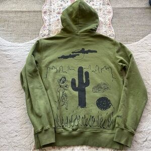 Travis Scott Olive Green Hoodie